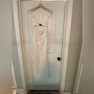 Kittenish white long dress - never worn! Brand new with tags on